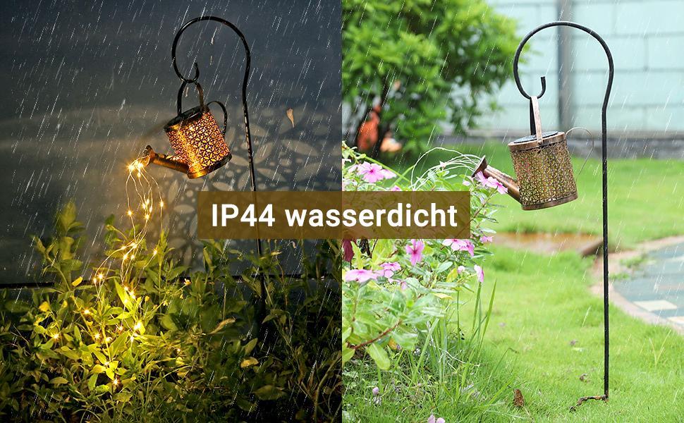 2-Pack Solar Watering Can Fairy Lights – Outdoor LED Hanging Garden Decor